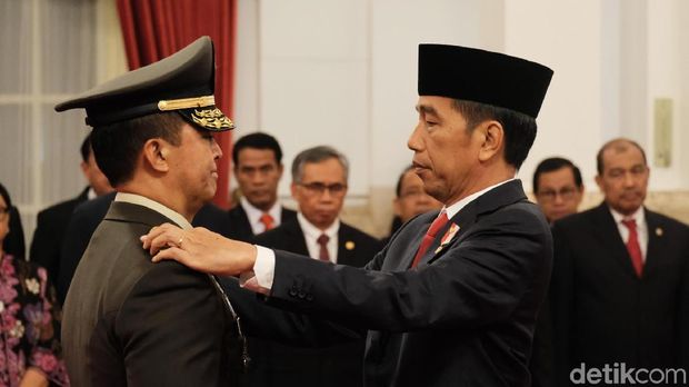 Jadi KSAD, Andika Perkasa Naik Pangkat Jadi Jenderal