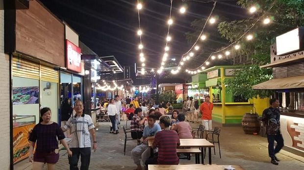 Video aktivitas restoran di Pulau D reklamasi teluk Jakarta sudah beroperasi